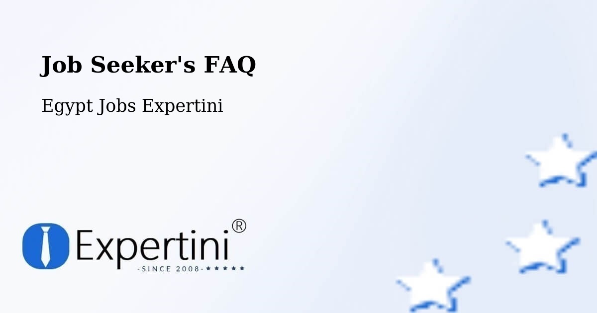 Job Seeker FAQ – Asyūţ - Egypt Jobs Expertini