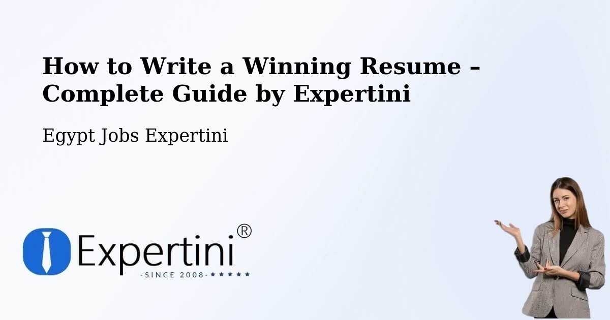 Resume Writing Guide for Job Seekers – Asyūţ - Asyūţ, Egypt Jobs Expertini
